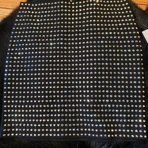 Forever 21 Studded Mini Skirt